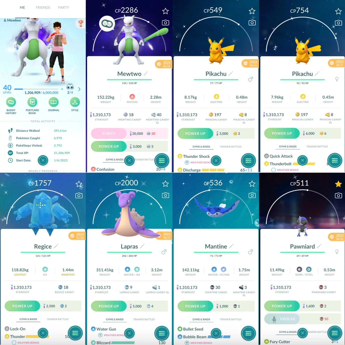 Pokémons 471 - Level 40
