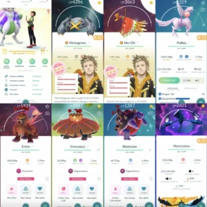 Pokémons 1709 - Level 70