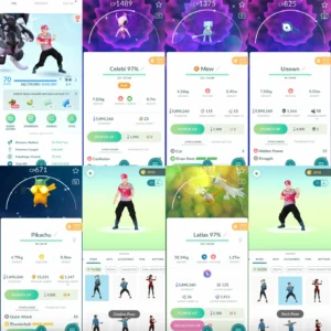 Pokémons 3459 - Level 70